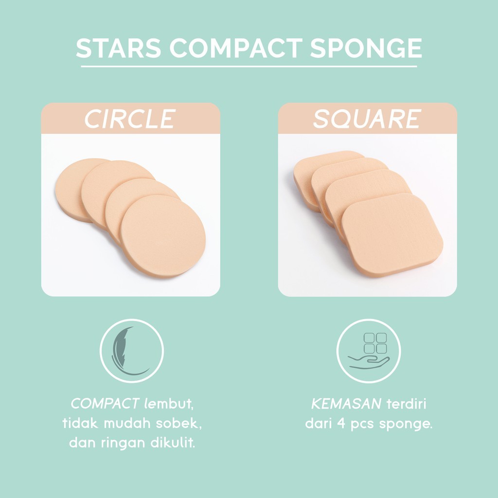 Glam Fix Stars Compact Sponge