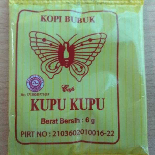 

PROMO..Kopi Cap Kupu Kupu (1Pack isi 20pcs)