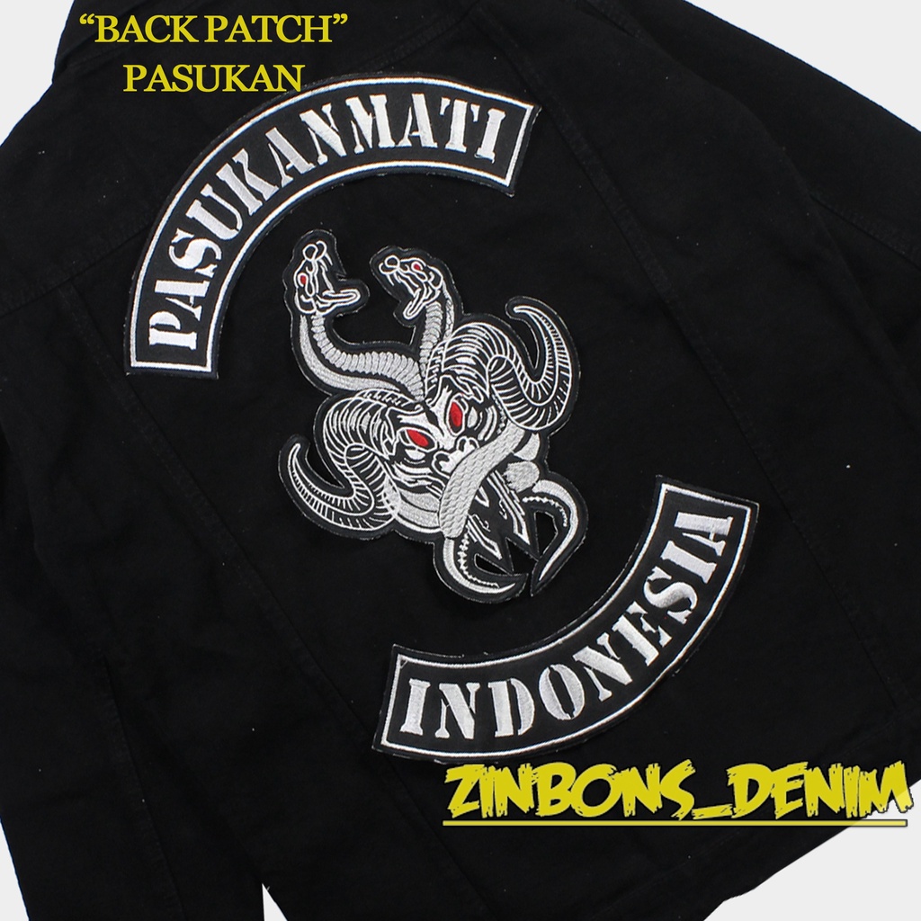 Patch Backpatch Punggung Patch Keren Murah Ukuran Besar