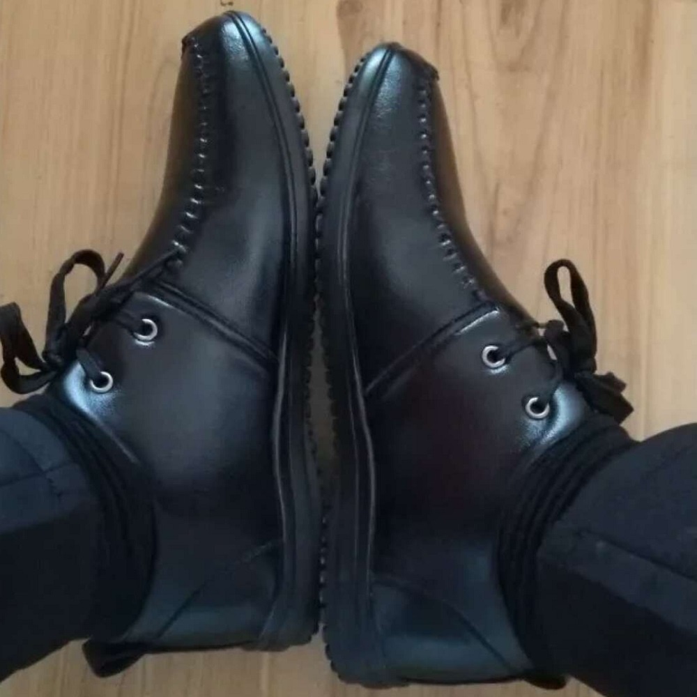 Sepatu Pantofel Pria Pantofel Hitam Pria Sepatu Tali Oxford Keren Fantofel Kulit Kerja Kantor Cowok Formal PDH 064