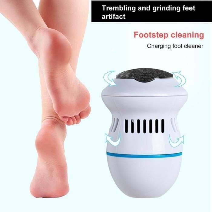 BAROKAH GAMIS Electric Foot Grinder Alat scrub otomatis Penghalus Tumit kaki kasar