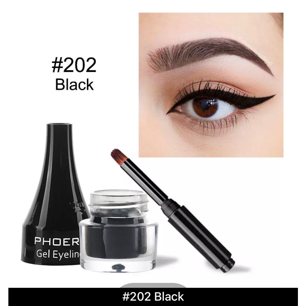 RCS - NEW PHOERA gel liner warna putih eyeliner gel exp 2026-2027