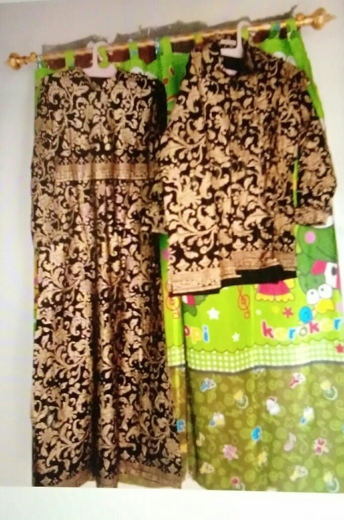 Couple Batik Keluarga || Setelan Couple Batik Ayah Ibu Anak Cewek Cowok || Couple Batik Family Gamis