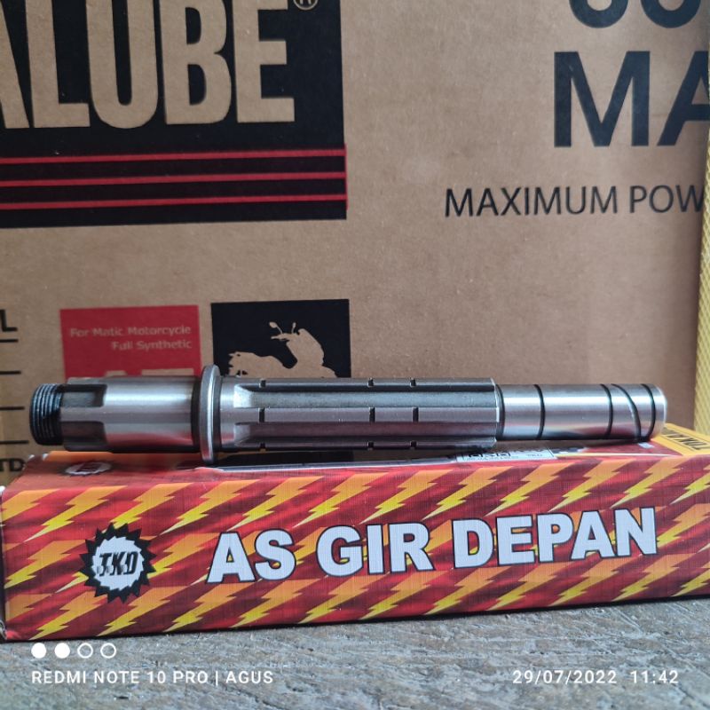 as gear depan rx king