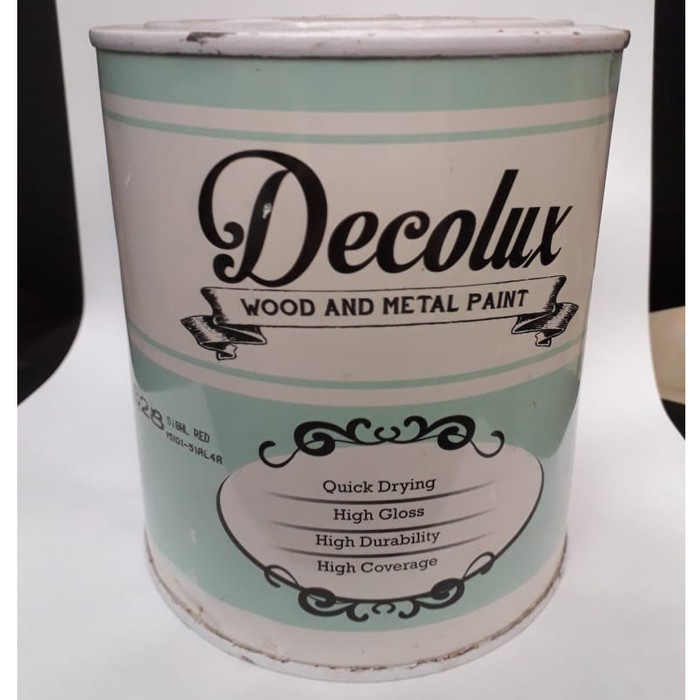 Cat Kayu & Besi Signal Red DECOLUX (1 kg/klg) | 33000010