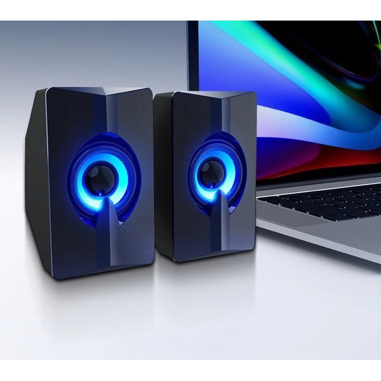 SKU-1251 SPEAKER GAMING T-WOLF S5 RGB SUARA BAGUS TWOLF SPEAKER LED