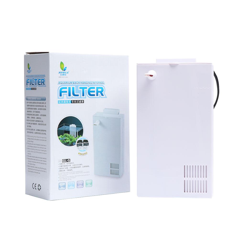 Internal Back Hanging Filter Jeneca GL 5 Aquarium Filter Gantung GL5