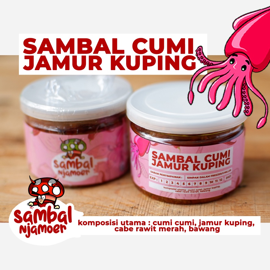 

sambal cumi jamur kuping