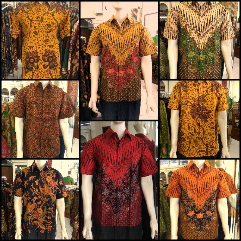 Hem/Kemeja Batik DANAR HADI ORIGINAL