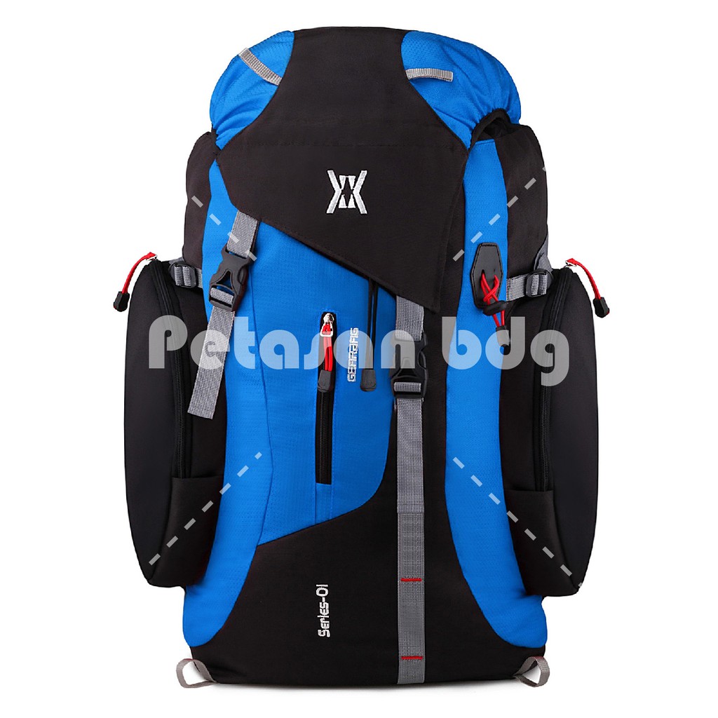 PTS -McNeil Wilder Pack - Tas Gunung Camping Mountain Backpack - Blue MCB2