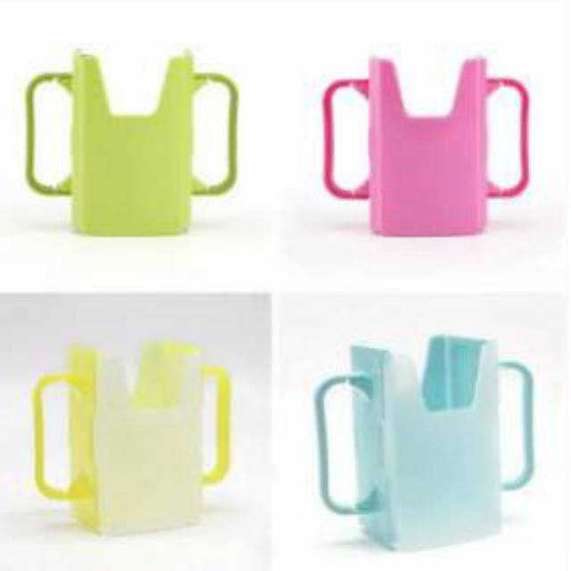 Tempat Susu kotak ,milk uht, jus buavita/ holder cup pegangan