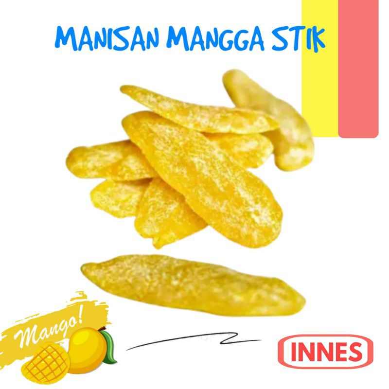 

Manisan Mangga Stik Panjang / Buah Manga Kering Stick / Dried Mango