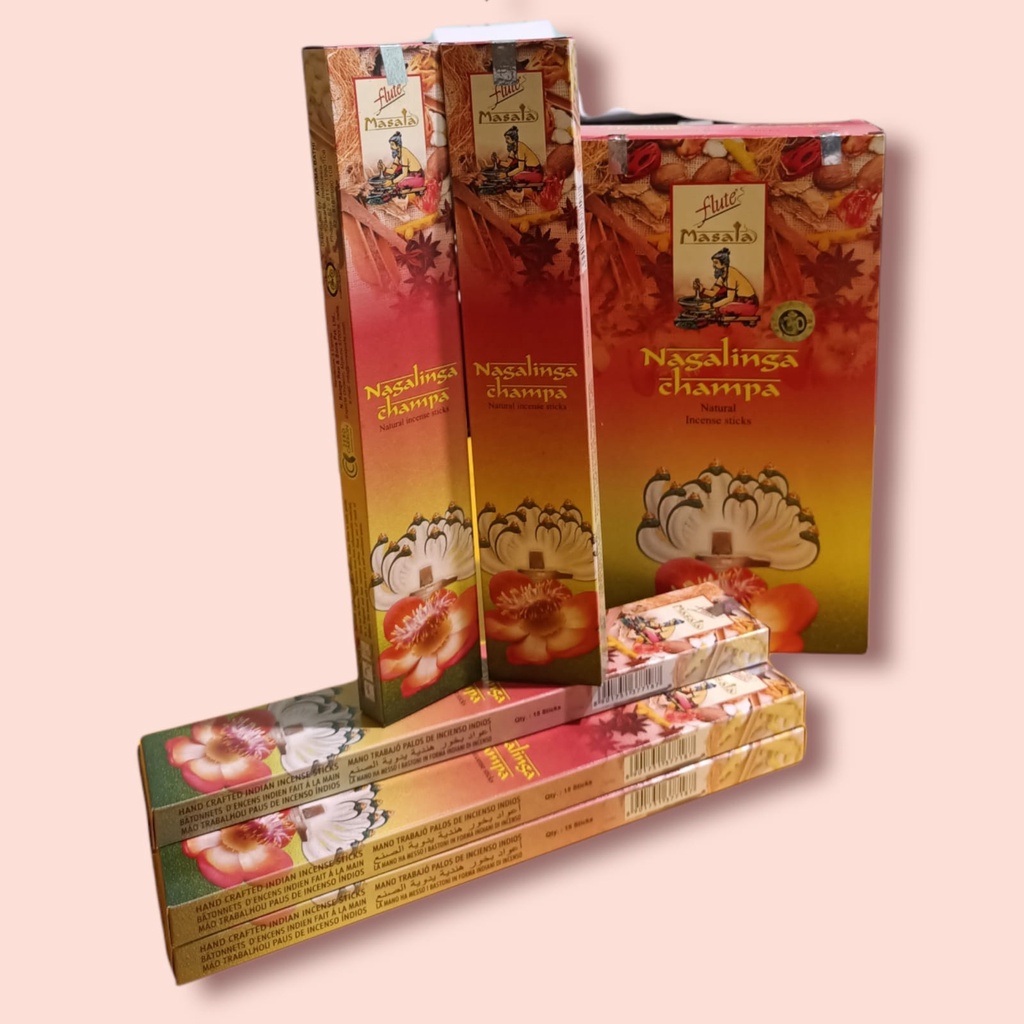 Dupa Hio Nagalinga Champa by Flute Masala High Quality Incense dari India