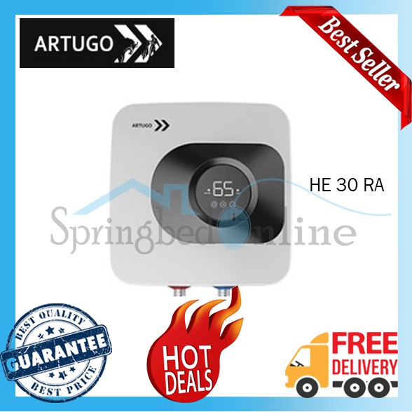 ARTUGO Electric Water Heater Remote Control 30 Liter - HE 30 RA