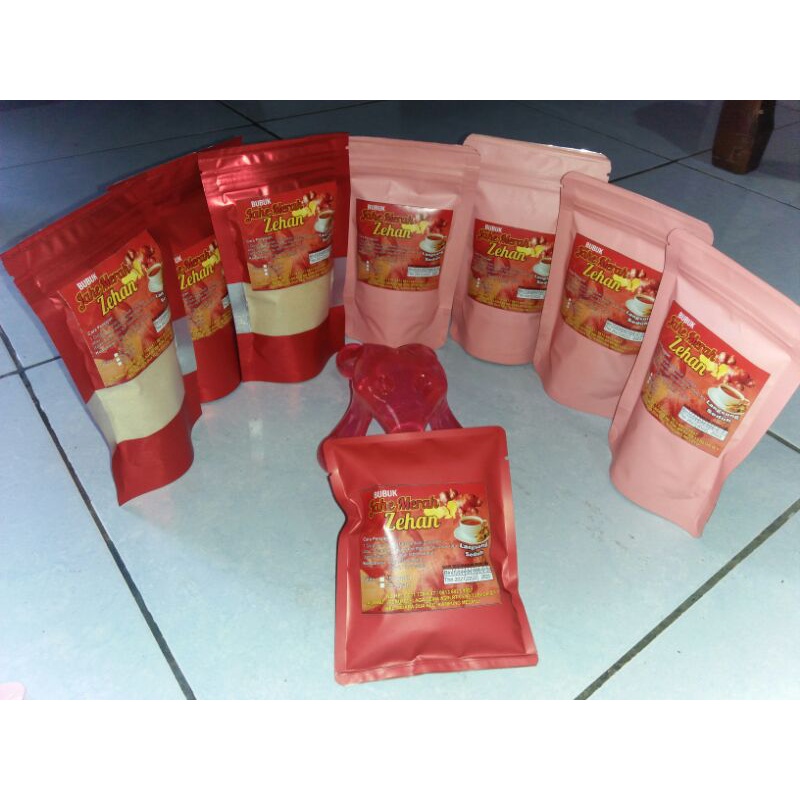 

bubuk Jahe Merah Instan