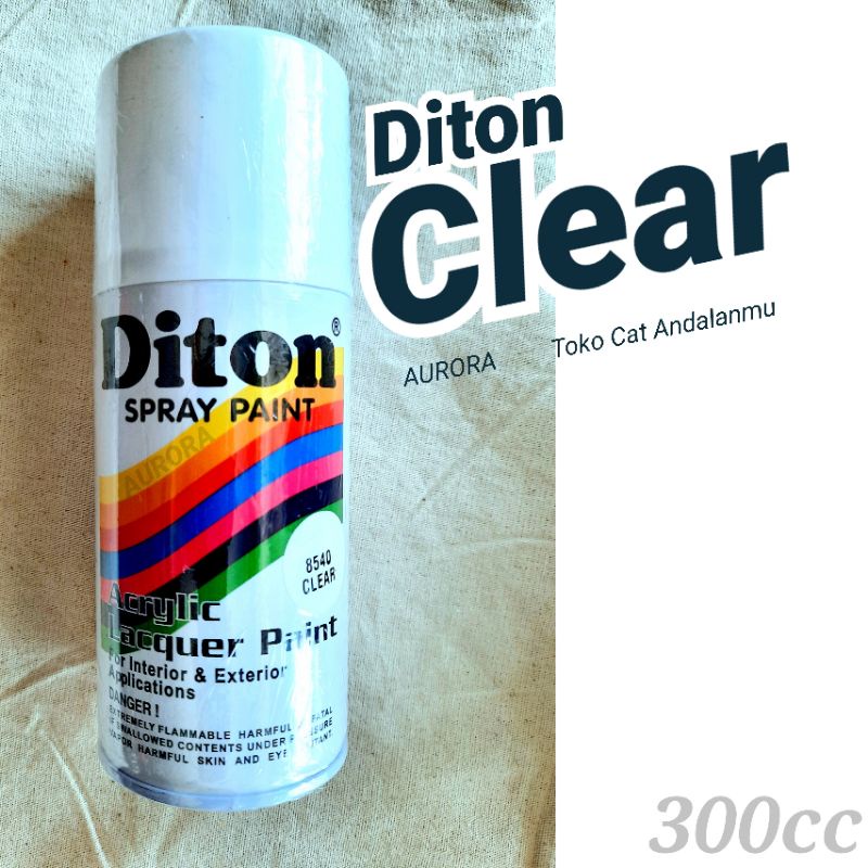 Clear Diton Pernis Bening Anti Gores 300cc Fernis Vernis Klir Clir Pilok Pilox Pylox Spet