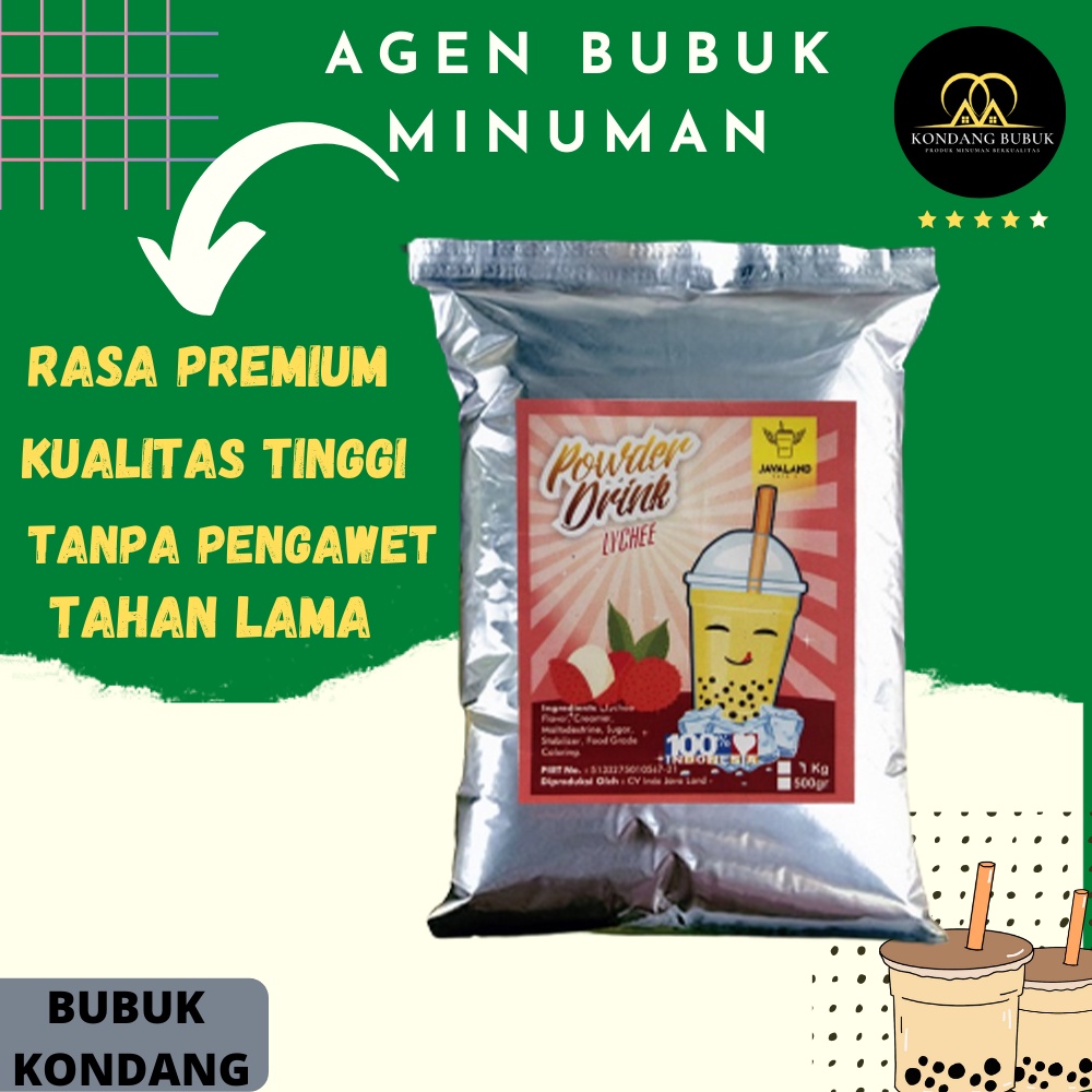 

BUBUK MINUMAN PREMIUM RASA LECI
