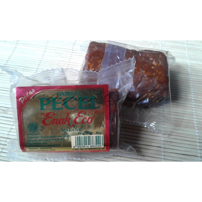 

”Enak Eco” Sambel Pecel (Pedas) 90 g