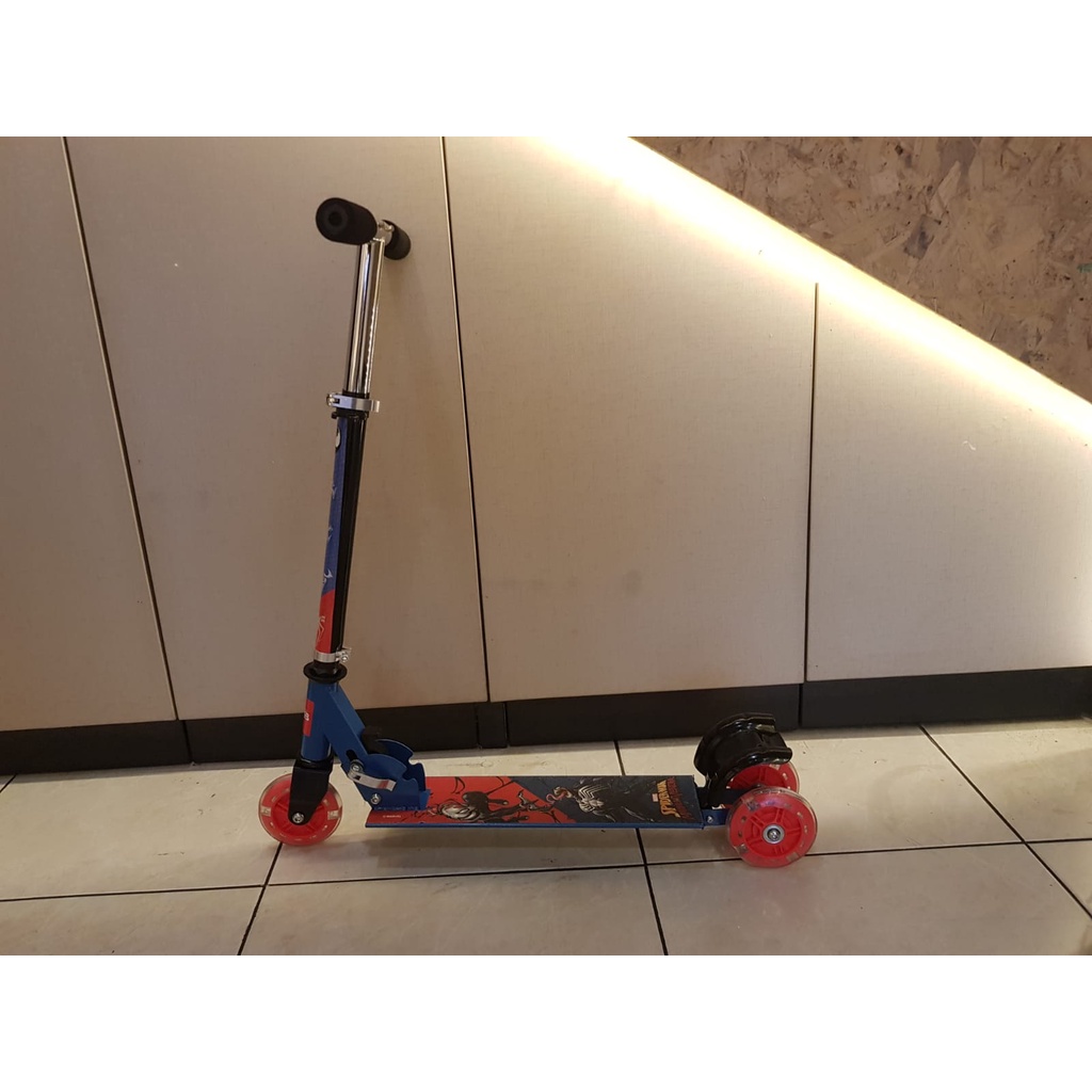 RMB Scooter / Skuter Roda Tiga 3KS New Edition - Spiderman