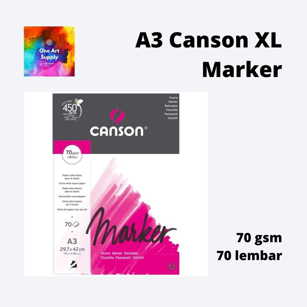 

A3 Canson XL Marker