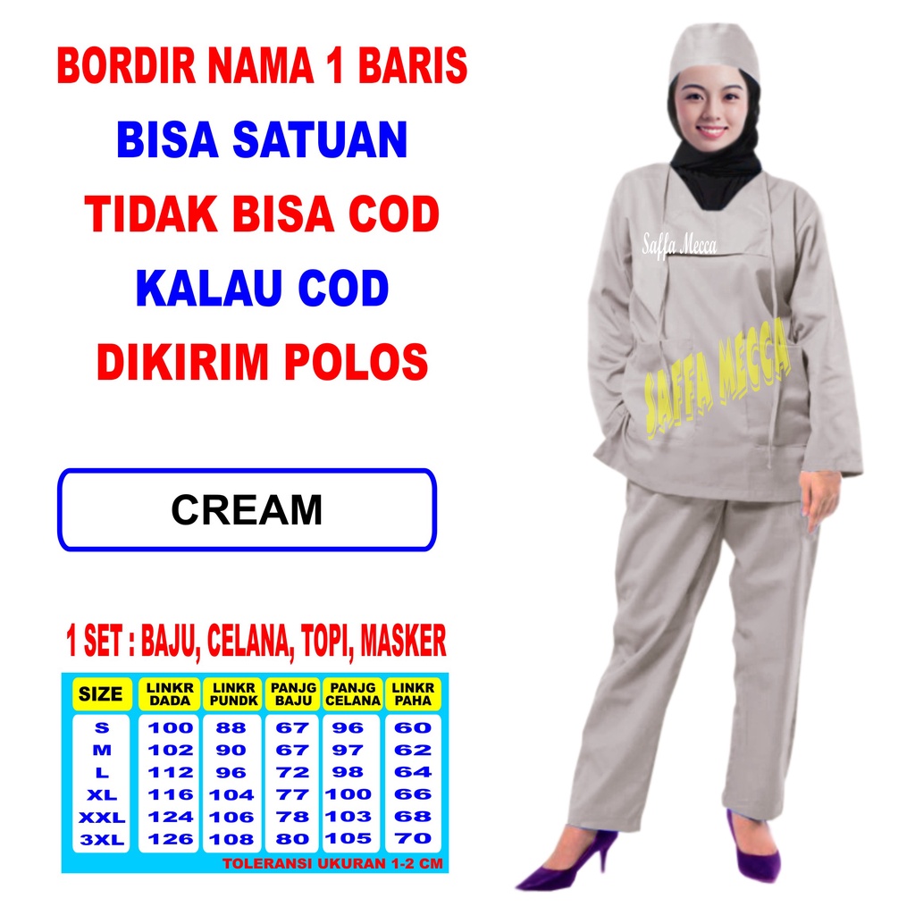 BORDIR BAJU OK / BORDIR BAJU OKA / BORDIR OKA / LENGAN PANJANG