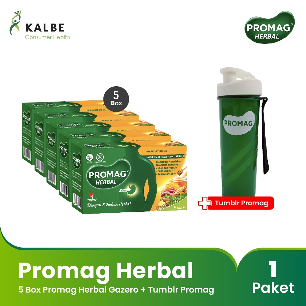 Promag Herbal Gangguan Lambung Free Promag Tumbler