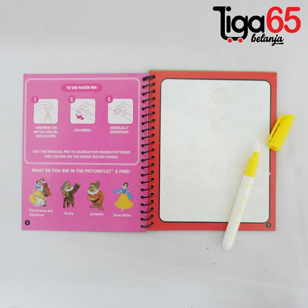 365 MAGIC BOOK #40846 Buku Mainan Edukasi Anak Fancy Karakter