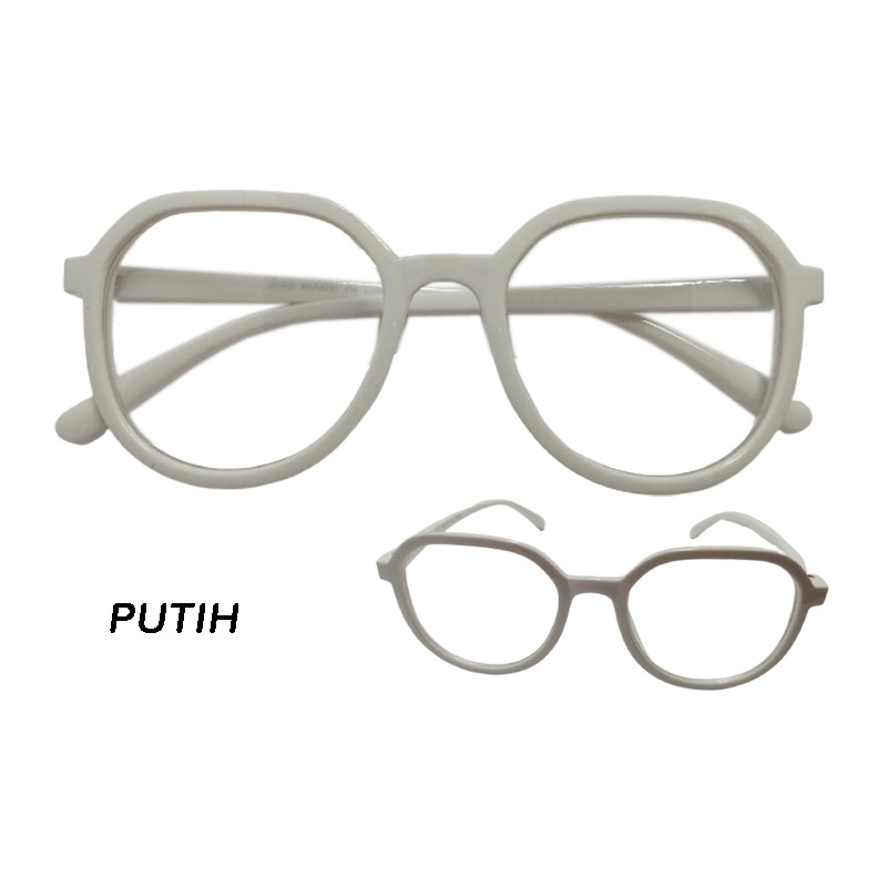 Kacamata Anak Kecil Kacamata Transpran Bening Kacamata Anak Laki Laki Kacamata Anak Perempuan Lensa Bening Gaya Keren Cowok Perempuan KIds Glasses Unisex Eye Protection COD Bayar Ditempat-3