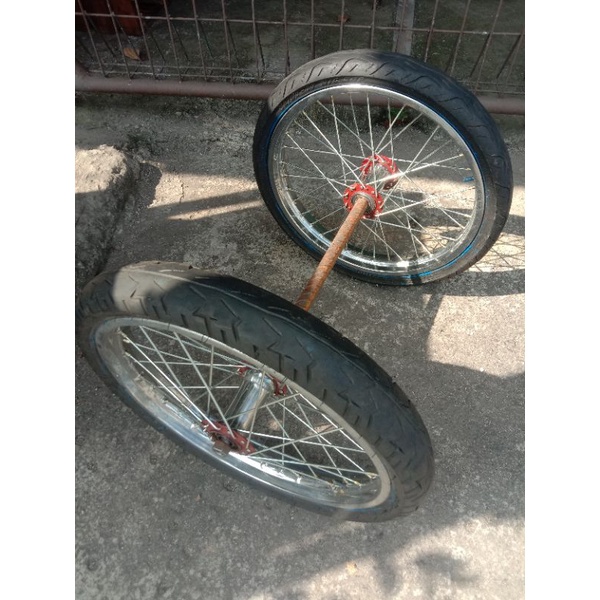 roda gerobak ruji motor 17inch
