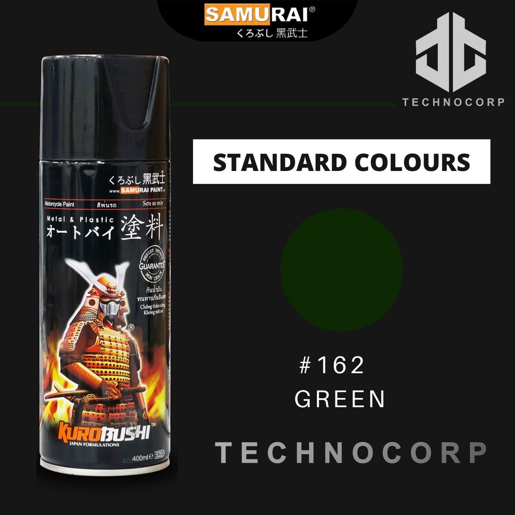 

Cat Semprot SAMURAI PAINT 162 GREEN
