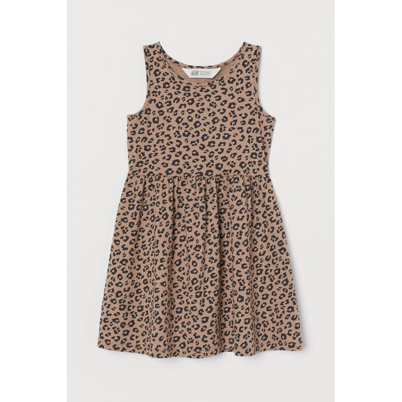 READY Patterned Jersey Dress Leopard H&M