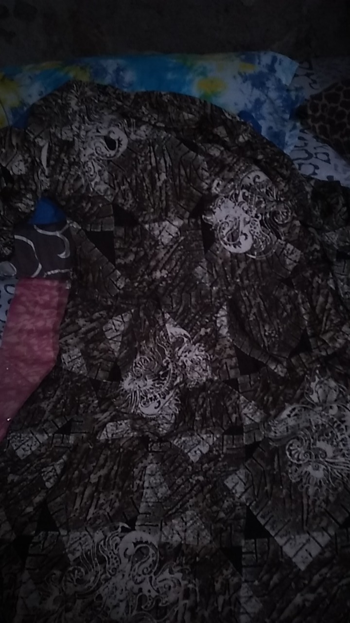 Gamis Twill Ori Motif Madongan Motif Limited Batik Pekalongan Gamis Twill Cap Malaman