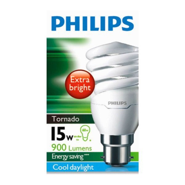 PHILIPS Lampu Tornado Spiral 15W 15watt 15 watt