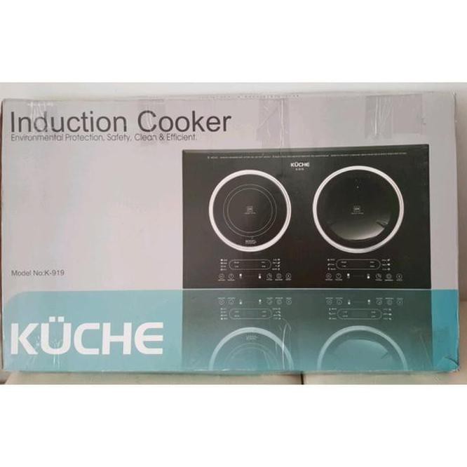 Hot Sale Kompor Listrik Induksi Induction Cooker 2 Tungku K919 Kuche Winatasya.Co