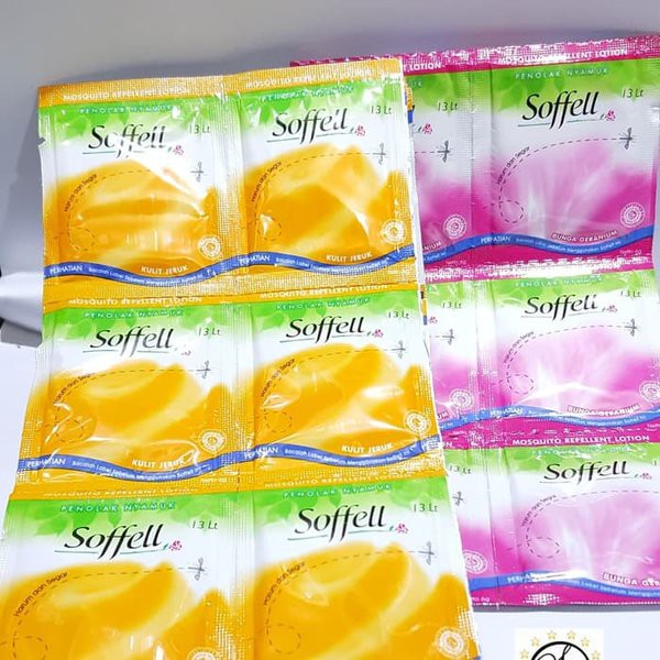 Soffel Lotion Anti Nyamuk Sachet - Sofel saset