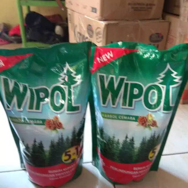 Wipol Karbol Pembersih Lantai REFILL pembersih porselen 