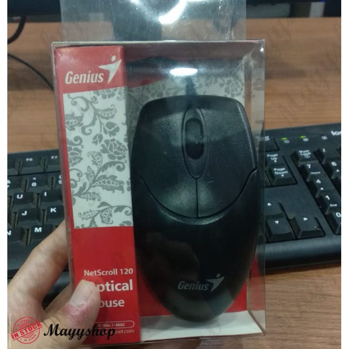 Genius-120 mouse gaming laptop usb kabel optical wired 3d original / Mouse kable Usb Genius 120 /Mouse Genius 120