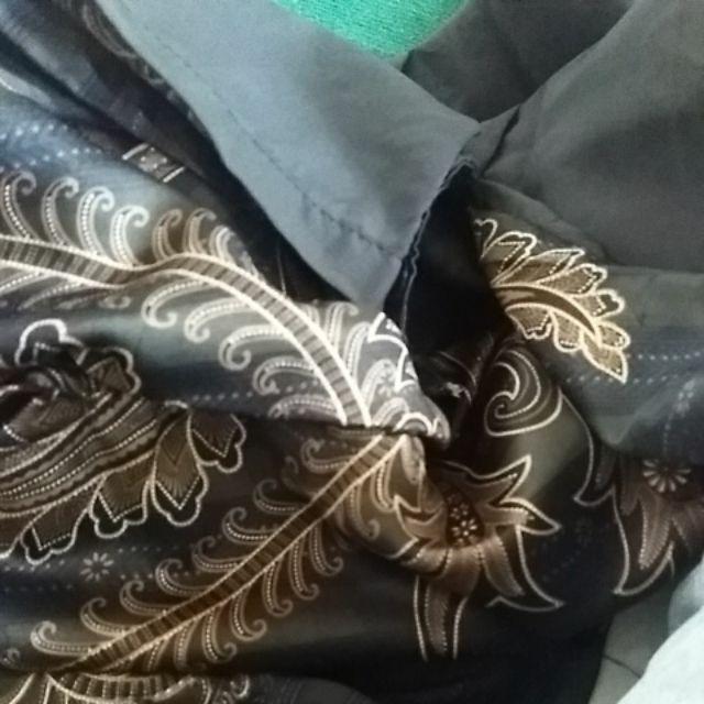 Kemeja Batik Semi Sutera Kemeja Batik Semisutra Ori Silky Premium Berpuring