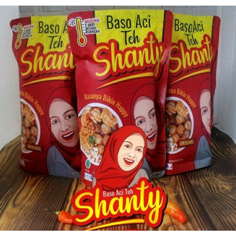 

(TERLARIS & TERPERCAYA) BASO ACI TEH SHANTY- BOCI TEH SHANTY Khas Garut Tulang.