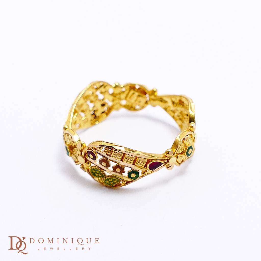 

Dominique Jewellery-Cincin Dubai Standar Internasional 91,6% DQC 1818