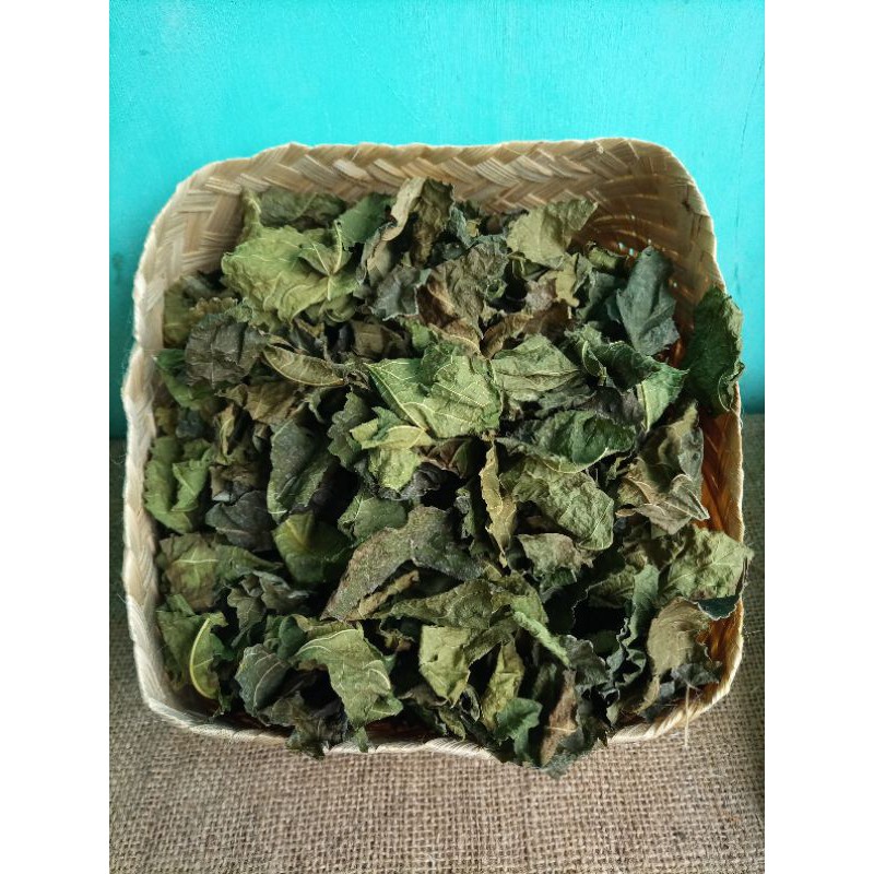 

daun lotus kering atau teh daun lotus