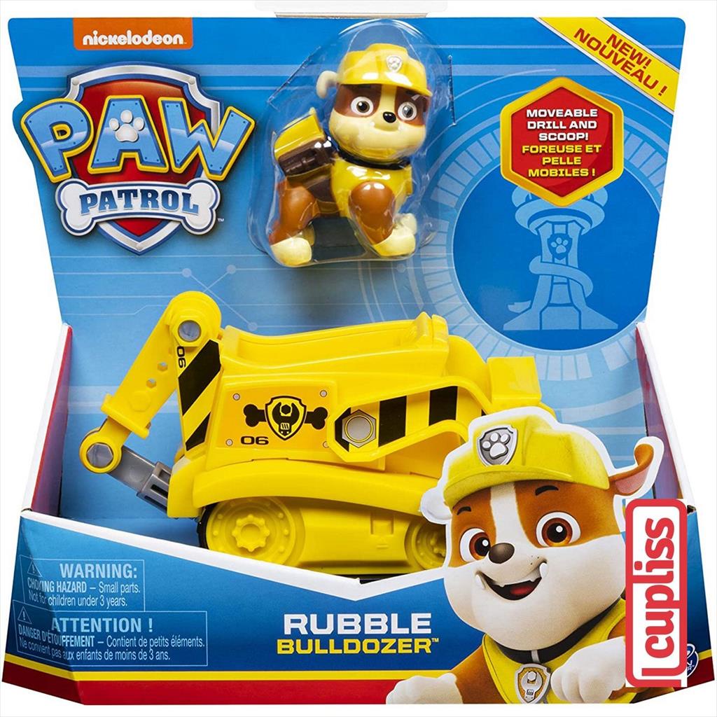 Nickelodeon Paw Patrol Rubble Digging Bulldozer with Figure 6052310