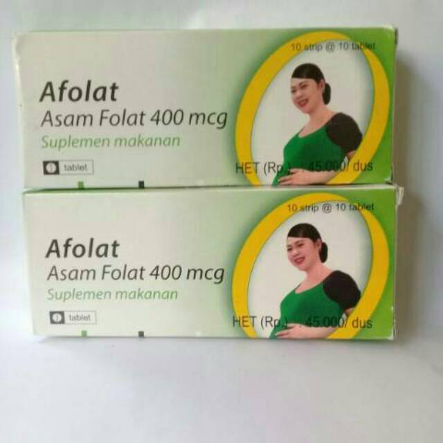 Afolat per Box 10 strip (100 butir) AFOLAT 1 BOX