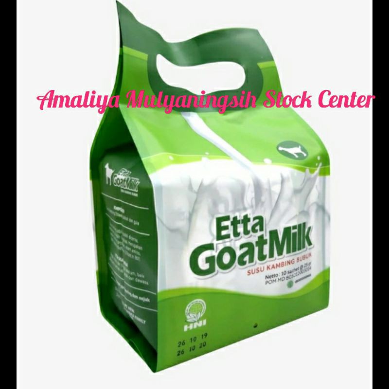 

ETTA GOAT MILK HPAI