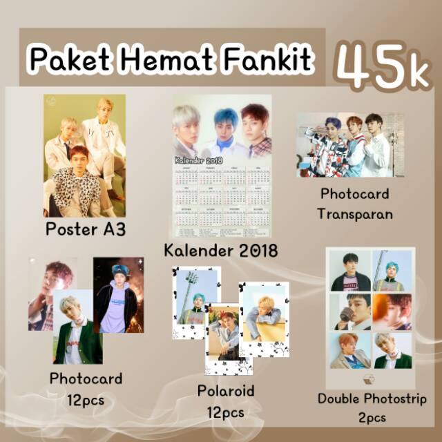 Paket Hemat Fankit EXO