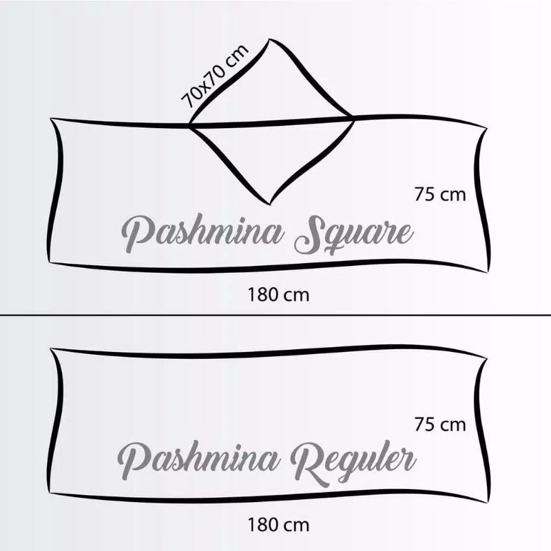 (BISA COD)PASHMINA SQUARE &amp;PASHMINA REGULER BANYAK PILIHAN WARNA