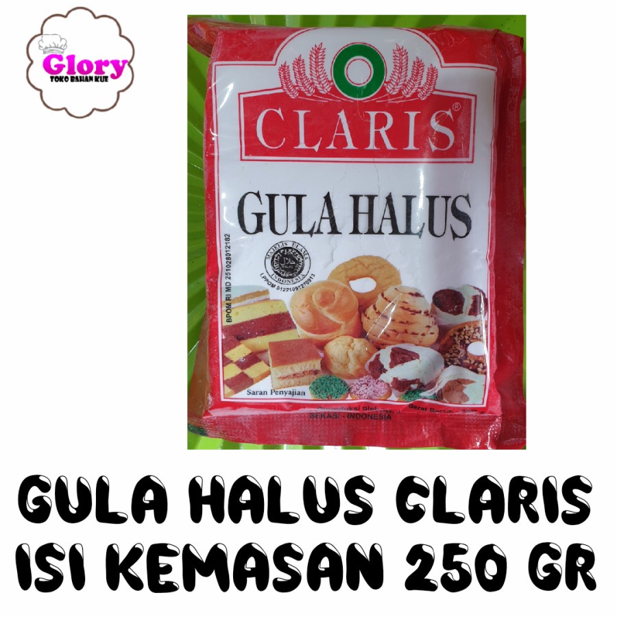 

gula halus claris 250gr