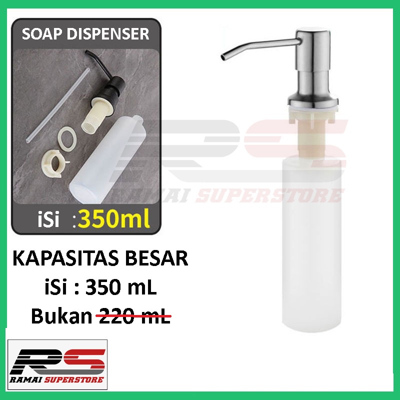 Tempat Sabun Keran Air Soap Dispenser 350ml