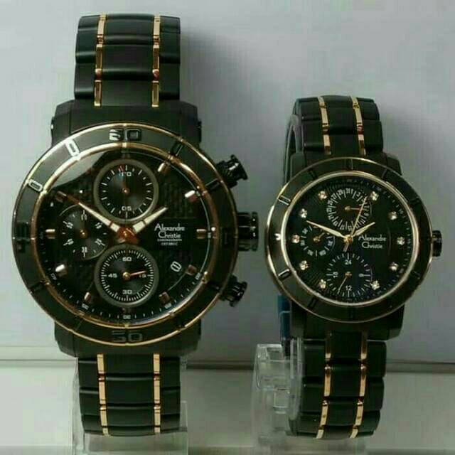 Jam Tangan Cauple Alexander Christie Ac6292 Original Keramik