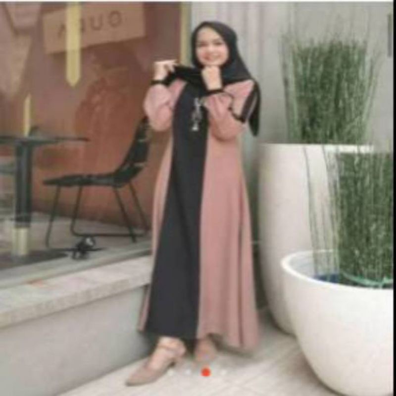 Mahadewi maxi dress fashion muslim wanita